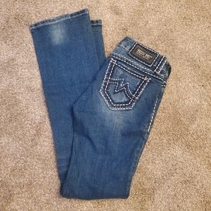 Miss Me boot cut jeans, size 26